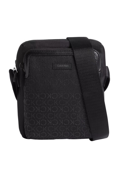 Erkek Ck Remote Reporter S Mono Omuz Çantası-Siyah - Calvin Klein