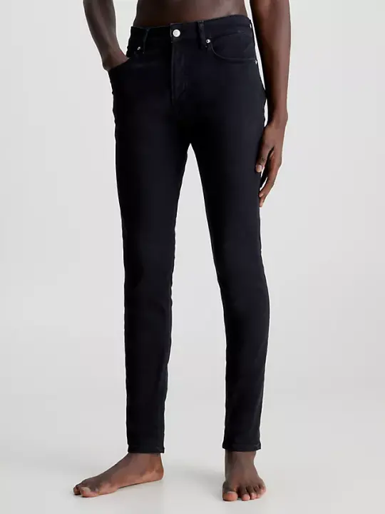 Erkek Ck Super Skınny Jean Pantolon - Siyah 