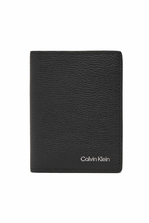 Erkek Ck Warmith Bifold Cüzdan - Siyah - Calvin Klein