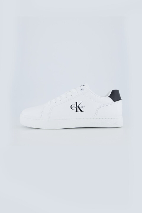 Erkek Classic Cupsole Mono Lth Sneaker Ayakkabı - Beyaz 