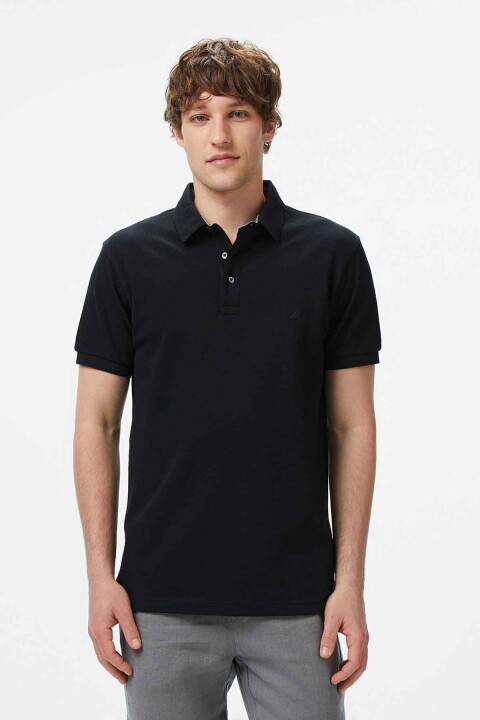 Erkek Classic Fit Polo - Siyah 