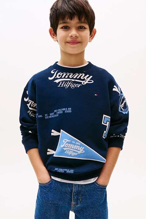 Erkek Çocuk ALL OVER PRINTED SWEATSHIRT Sweatshirts 