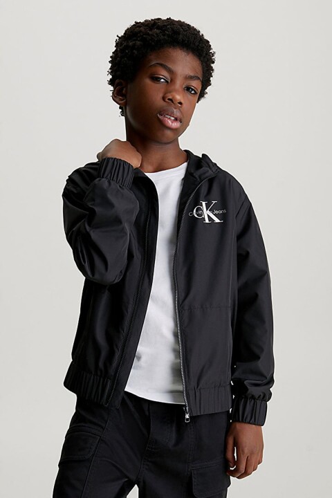 Erkek Çocuk Ck Monologo Essential Ceket - Siyah - Calvin Klein