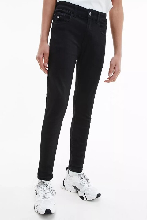 Erkek Çocuk Ck Skinny Jeans - Siyah - Calvin Klein