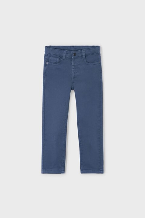 Erkek Çocuk Düz Kesim Gabardin Pantolon - Mavi - Mayoral