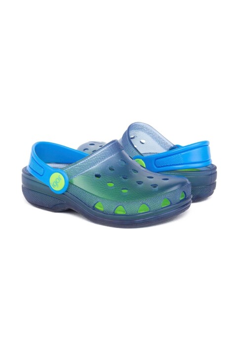 Erkek Çocuk Poppy Terlik - Mavi - İgor