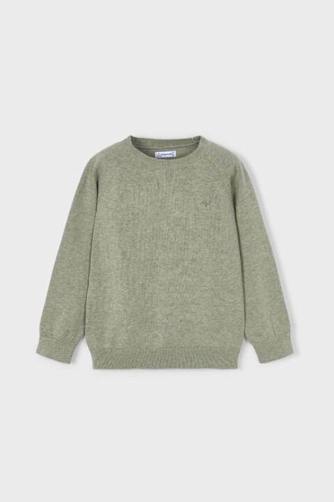 Erkek Çocuk Reglan Kollu Basic Triko Kazak - Yeşil - Mayoral