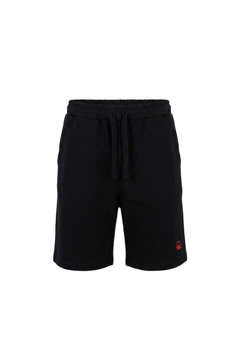 Erkek Çocuk Siyah Şort - Siyah - Benetton