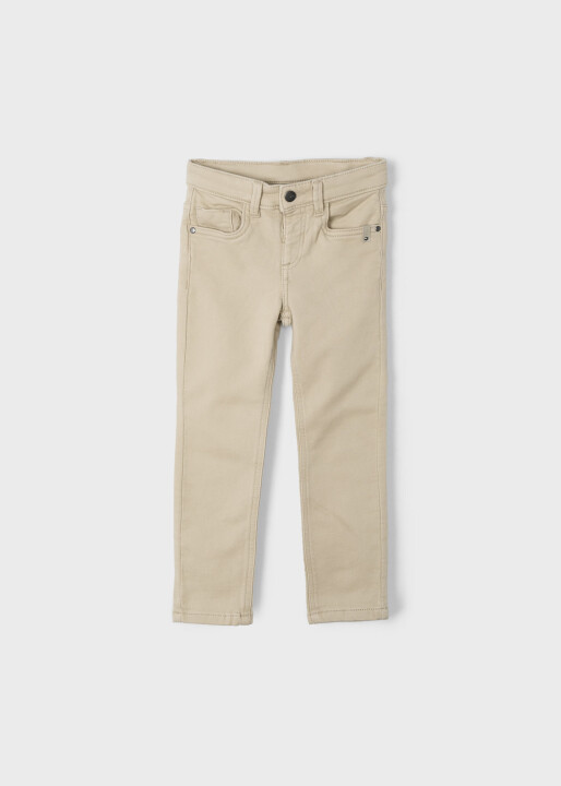 Erkek Çocuk Slim Fit Pantolon Bej 