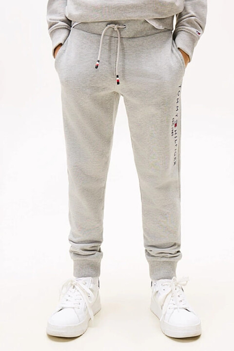Erkek Çocuk Th Essential Pure Cotton Eşofman Altı - Gri - Tommy Hilfiger