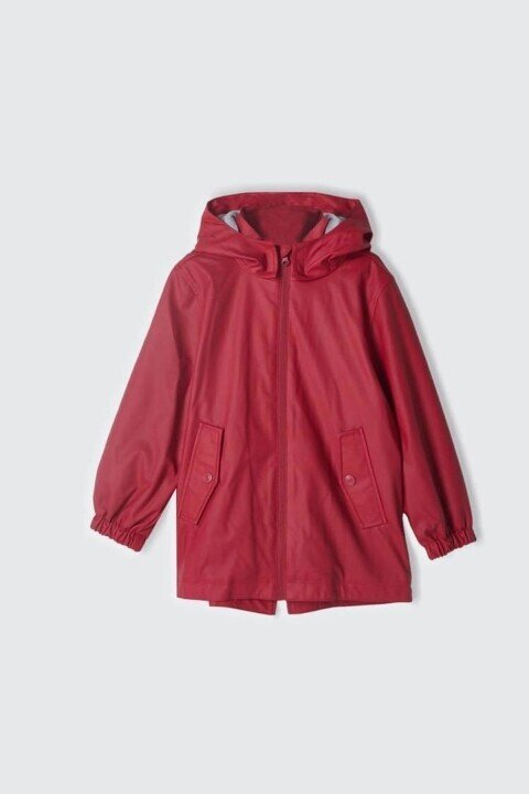 Erkek Çocuk Yağmurluk - Kırmızı - Benetton