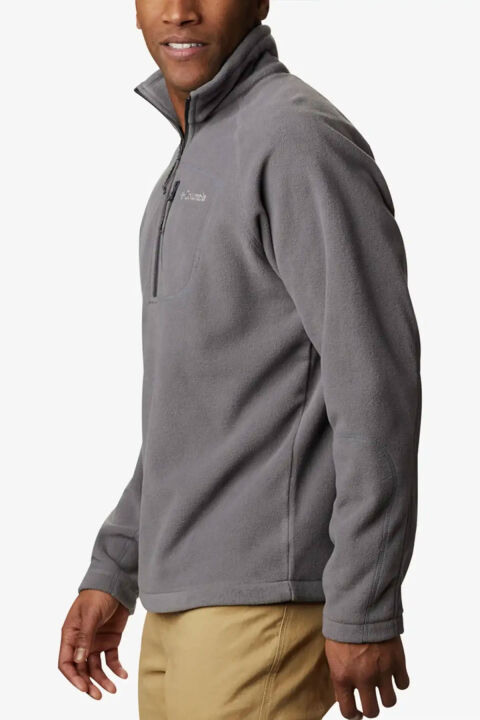 Erkek Columbia Fast Trek Iıı Half Zıp Fleece Polar Üst - Koyu Gri Melanj 