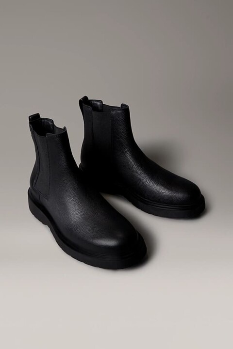 Erkek Combat Tabanlı Chelsea Bot - Siyah - Calvin Klein