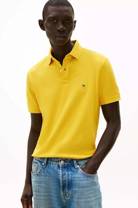 Erkek Core 1985 Regular Polo T-Shirt - Sarı 