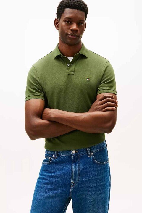Erkek Core 1985 Regular Polo T-Shirt - Yeşili 