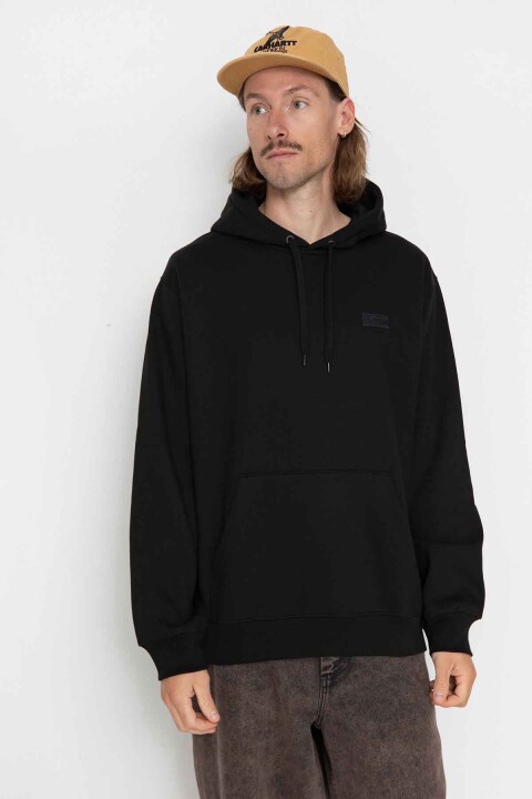 Erkek Core Basic Kapüşonlu Sweatshirt - Siyah - Vans