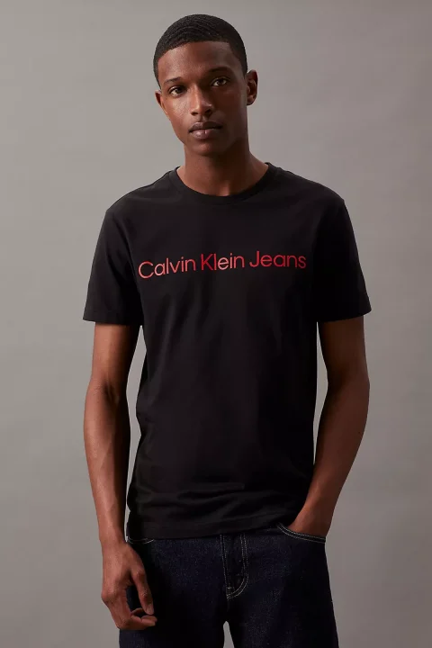 Erkek CORE INSTITUTIONAL LOGO SLIM TEE T-Shirts 