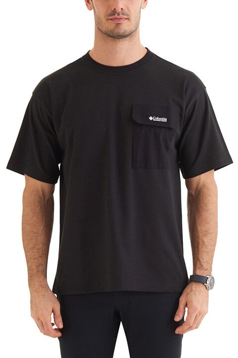 Erkek CSC Heritage Kısa Kollu T-shirt - Siyah 