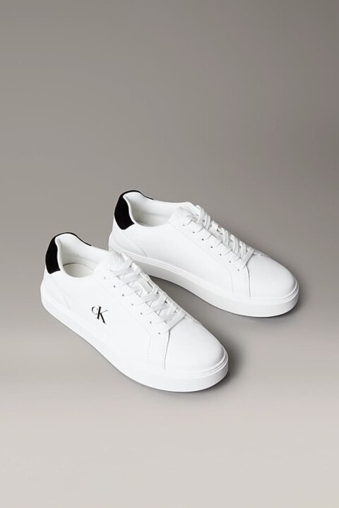 Erkek Cupsole Tabanlı Sneaker - Beyaz 