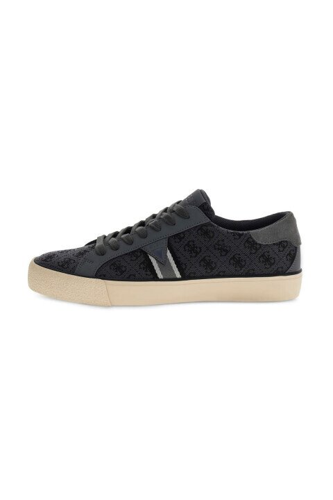 Erkek Davor Deri Sneaker - Siyah - Guess