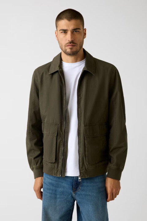 Erkek Dela Ceket - Haki - Guess