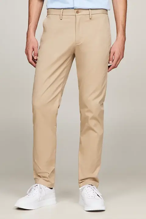 Erkek Denton 1985 Collection Chino Pantolon - Bej - Tommy Hilfiger