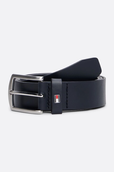 Erkek Denton Kemer - Siyah - Tommy Hilfiger