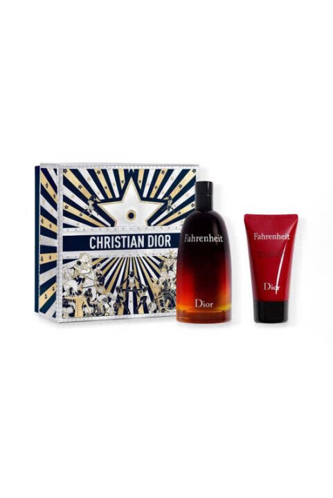 Erkek Dior Fahrenheit Set Odunsu ve Deri Notalı EDT 100ml 