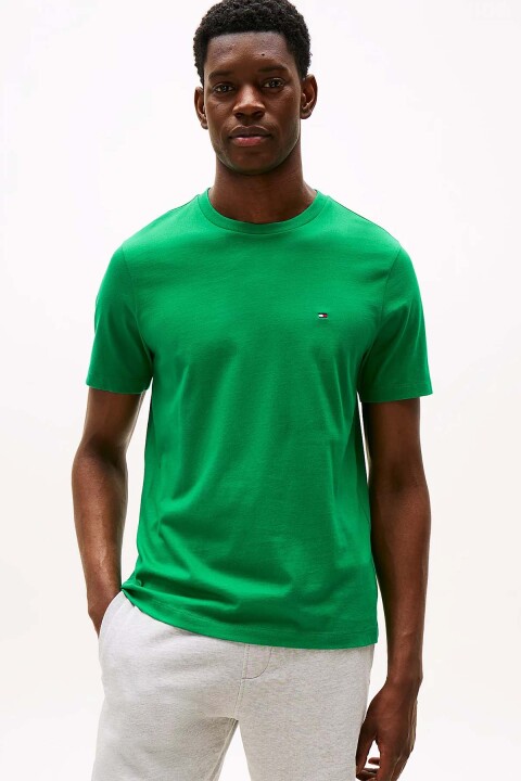 Erkek ESS Seasonal Reg Fit Solid T-Shirt - Yeşil 