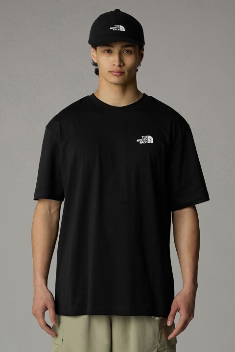 Erkek Essential Oversize T-Shirt - Siyah - The North Face