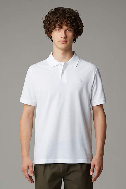 Erkek Essential Regular Polo T-Shirt - Beyaz - The North Face