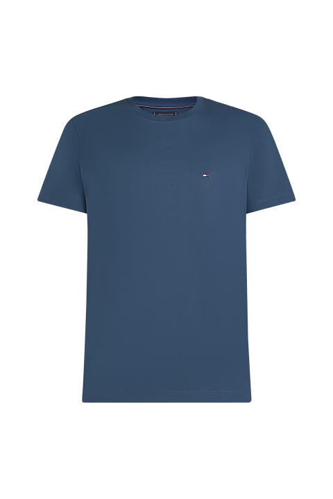 Erkek Essential Seasonal Regular Fit Solid T-Shirt - Lacivert 