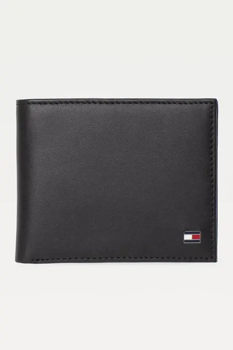 Erkek Eton Mini Cc Cüzdan - Siyah 