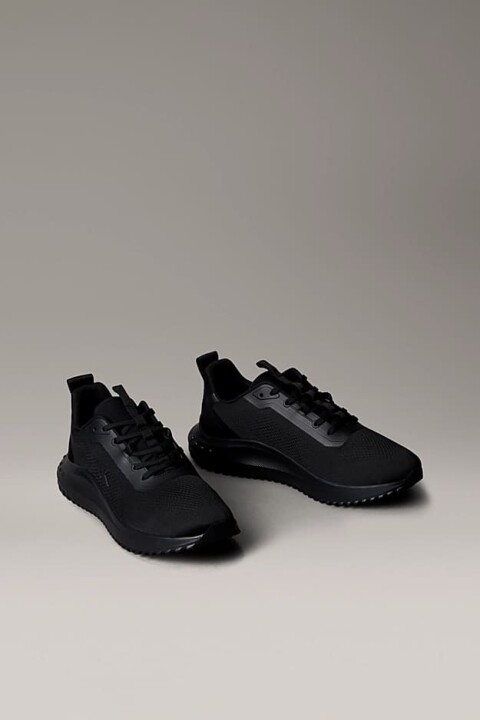 Erkek EVA Tabanlı Koşu Tarzı Spor Ayakkabı - Siyah 