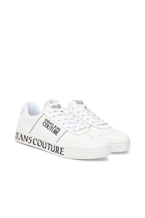 Erkek Fondo Court 88 Dis. SK6 Tabanı Yazı Logolu Sneaker - Beyaz 