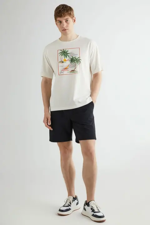 Erkek Gant Regular Fit Şort - Lacivert 