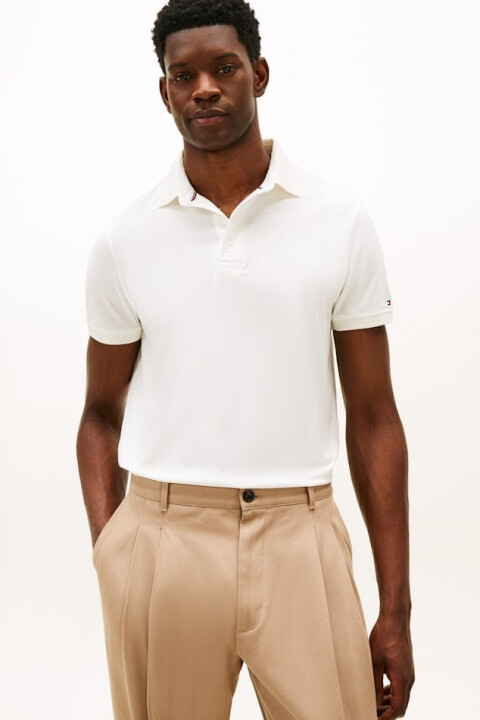 Erkek Gizli Patlı Polo T-Shirt - Ekru 