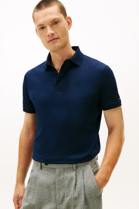 Erkek Gizli Patlı Polo T-Shirt - Lacivert 