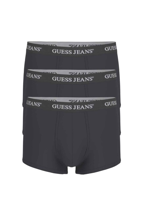 Erkek GJ 3'lü Boxer - Siyah - Guess