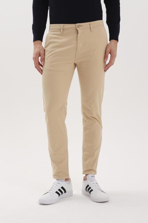 Erkek GJ Chino Pantolon - Bej - Guess