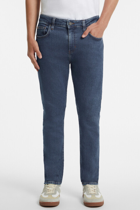 Erkek Gj G12 Denim Pantolon - Mavi - Guess