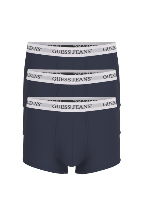 Erkek Guess Jeans 3'lü Trunk Accessories Boxer - Lacivert - Guess