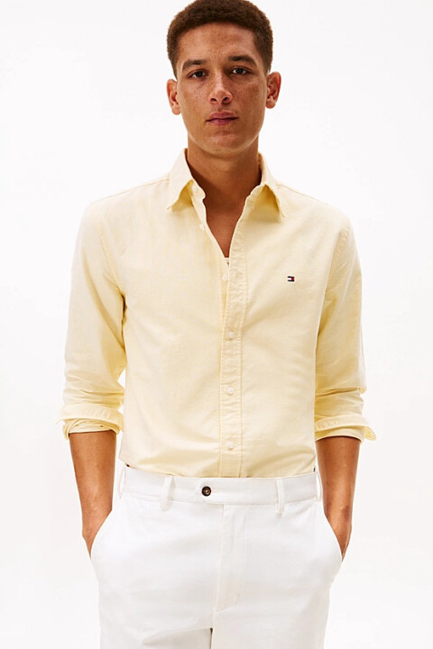 Erkek Heritage Oxford Regular Fit Gömlek - Sarı 