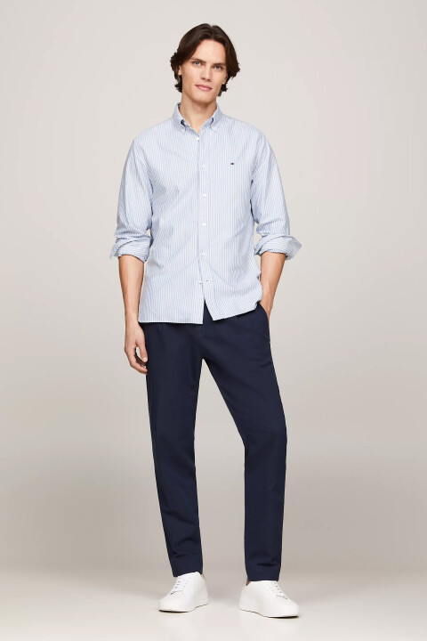 Erkek Herıtage Oxford Strıpe Rf Shırt Casual Gömlek-Mavi 