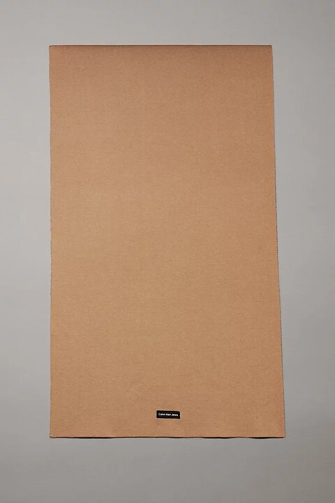 Erkek Inst Örgü Atkı - Krem - Calvin Klein