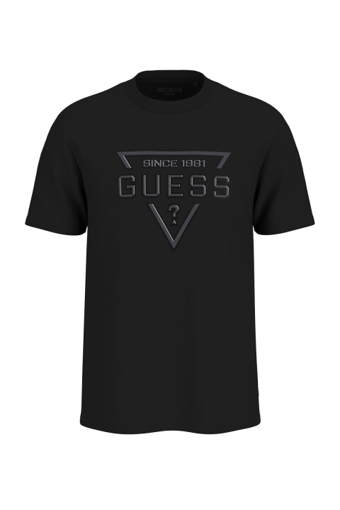 Erkek Jersey Slim Fit T-Shirt - Siyah 