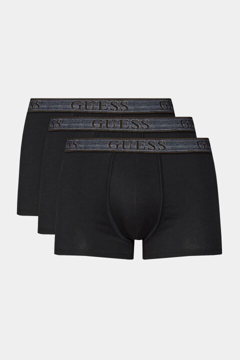 Erkek Joe 3'lü Boxer - Siyah 