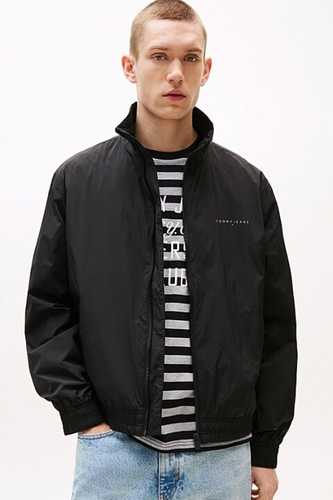 Erkek Lightweight Essential Mont - Siyah 