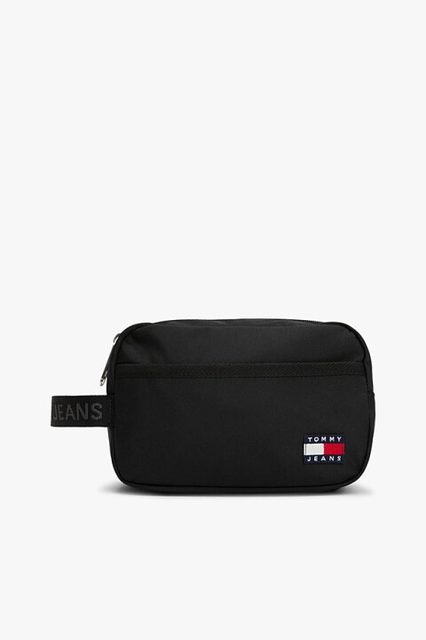 Erkek Logo Armalı El Çantası - Siyah - Tommy Hilfiger