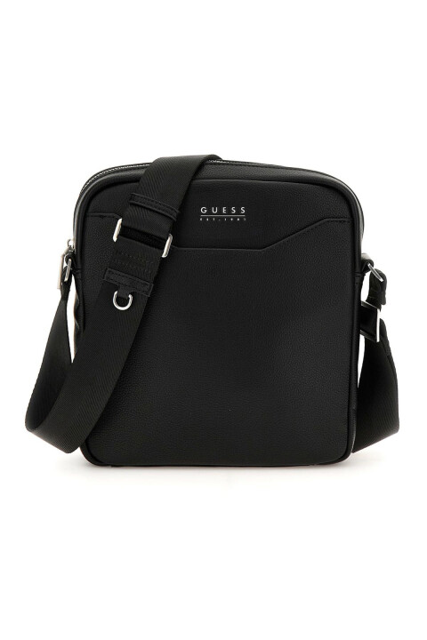 Erkek Mestre Postacı Çantası - Siyah - Guess